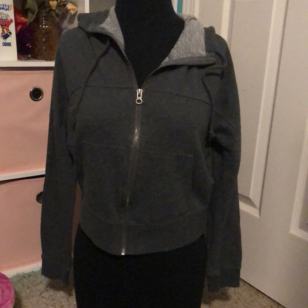 Grey Zip Up